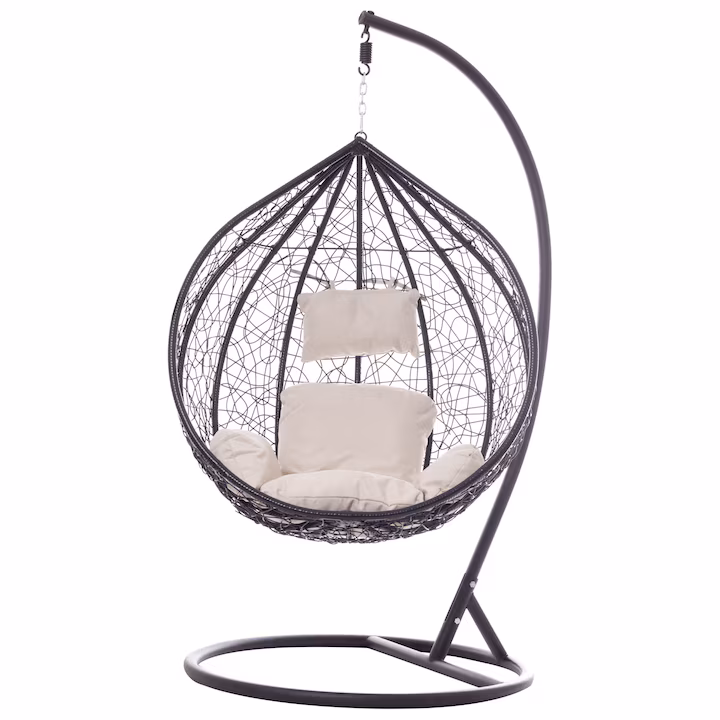 cadouri pentru femei bbalansoar cuib metal si ratan